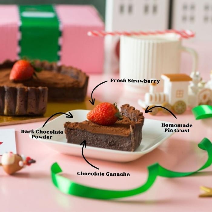 

CHRISTMAS HAMPERS NATAL / BINGKISAN / PARCEL - Chocolate Tart / Coklat