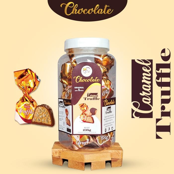 

COKLAT TURKI TRUFFLE CARAMEL KEMASAN TOPLES 700 ML COKLAT ARAB