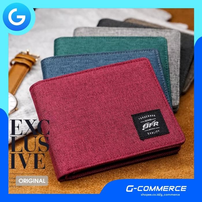 Dompet Remaja Pria Anak Laki Laki Kain Keren Dompet Lipat Pria GP10