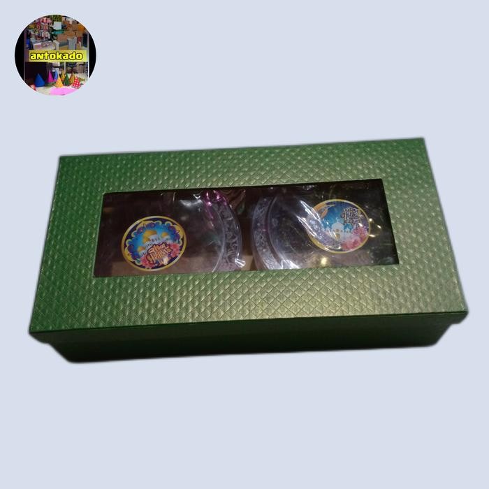 

kotak hampers toples kue kering isi 2 toples 500grm