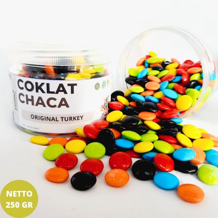 

Coklat Chaca 250gr Toples Mini - Permen Coklat Arab - Permen Chacha