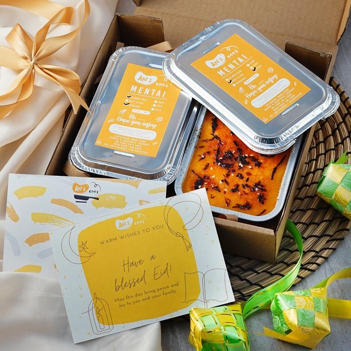 

Hampers box isi salmon kani / beef & egg mentai (rice / shirataki)