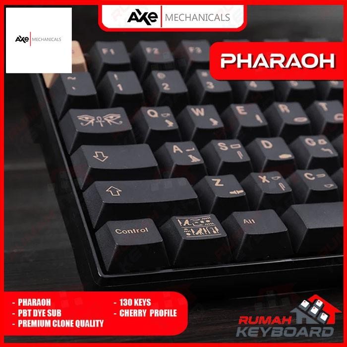 (Expert) KEYCAP - KEYCAPS - CHERRY - PHARAOH - PBT - DYE SUB