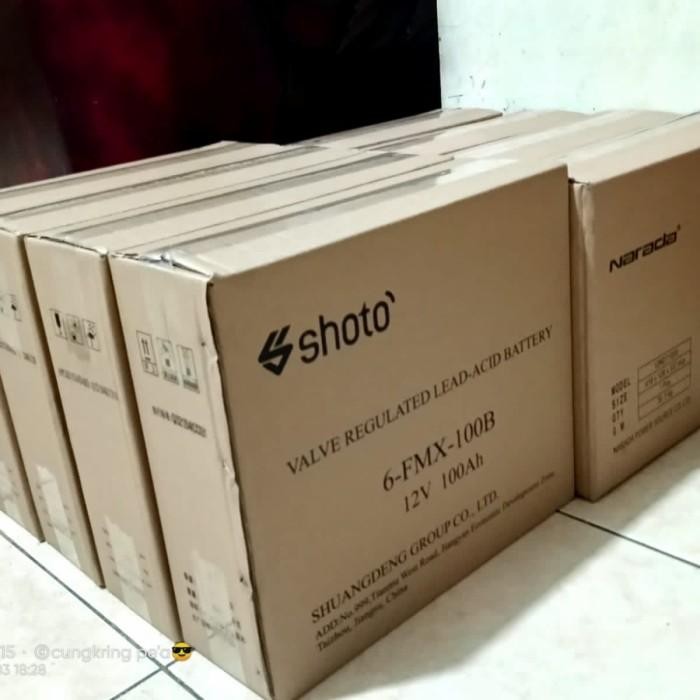 [Expret] batre Shoto new 100 AH