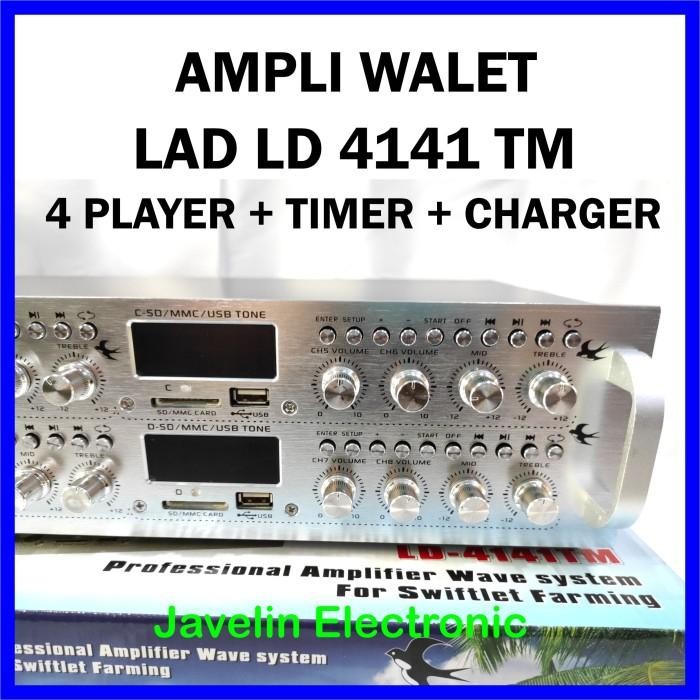 [Expret] Amplifier Walet LAD LD 4141T / 4141 TM / Ampli Walet LD 4141 T