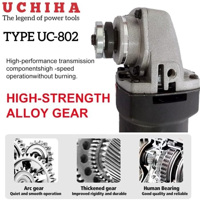 Expert mesin gerinda UCHIHA 802 japan variable speed grinder gurinda poles