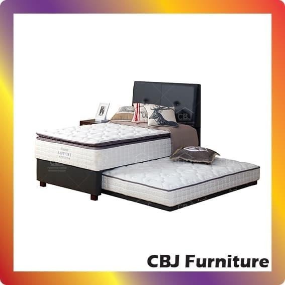Guhdo Kasur Springbed 2 In 1 Sapphire Dream - 160X200 - Full Set