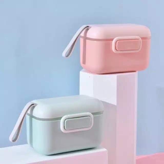 Small)Kotak penyimpanan susu bubuk/Toples utk susu bubuk/Tempat penyimpanan kotak susu bubuk