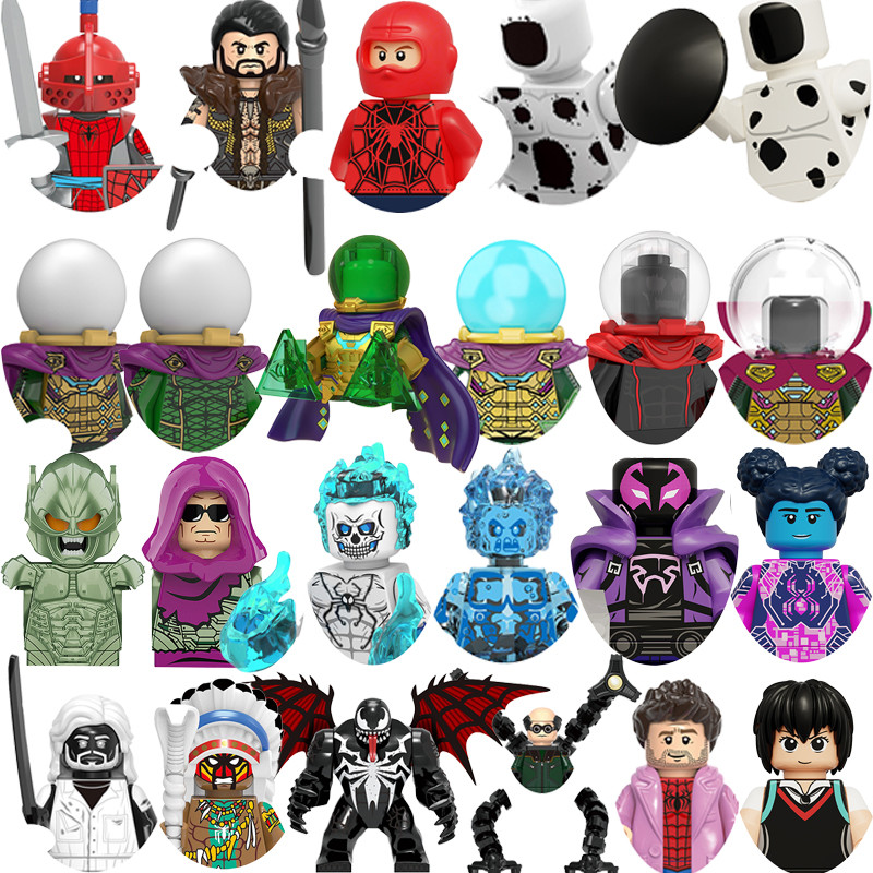 Marvel Legends Mysterio Building Blocks Spot Mini Figures Minifigures Toys Bricks Gifts For  ildren