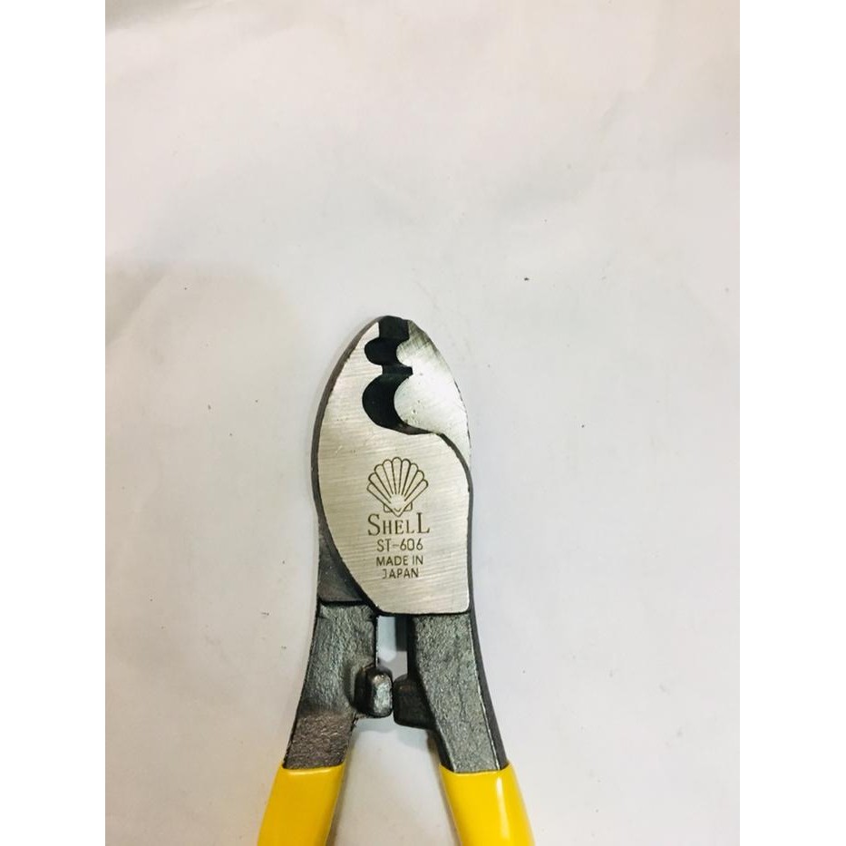 SHELL Tang Potong Kabel 6 ST-606 / Cable Cutter Plier SHELL JAPAN