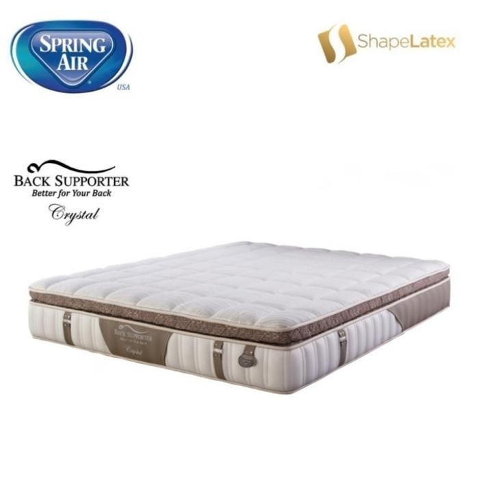 Spring Air Spring Bed Crystal - Mattress Only 180X200