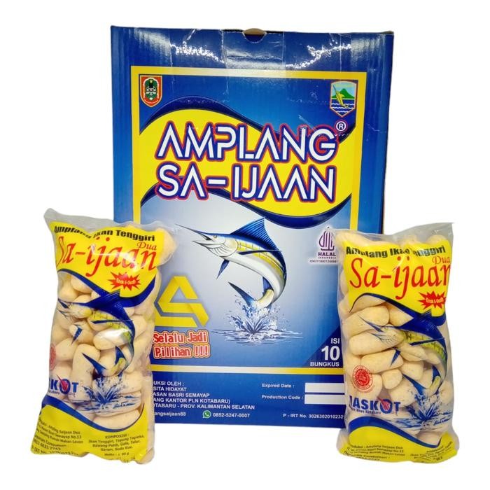 

Amplang Ikan Tenggiri Merk Saijaan Khas Kalimantan - Kotak Besar