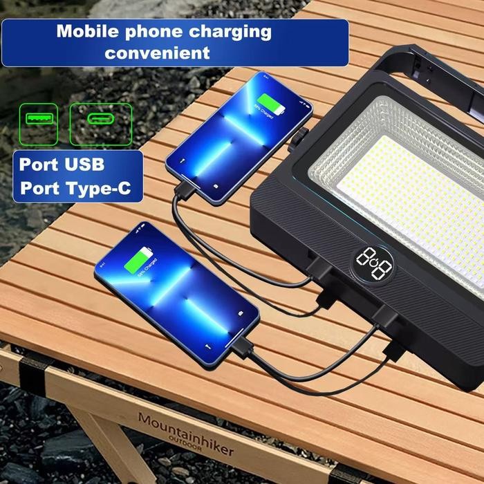 Ready StockLampu Tenaga Surya Lampu Khusus Buat Mati Listrik Lampu Tenaga Surya Otomatis Lampu