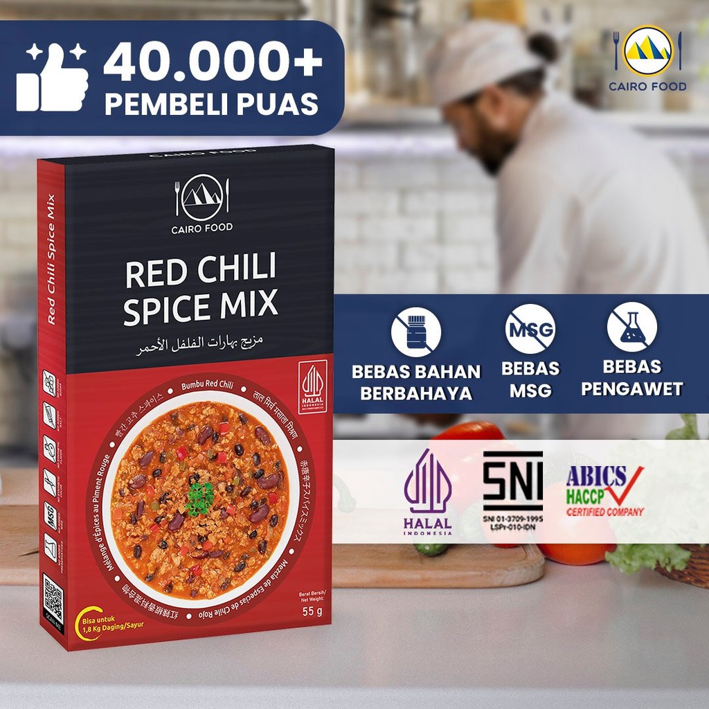 

Cairo Food - Bumbu Red Chili Asli Rempah