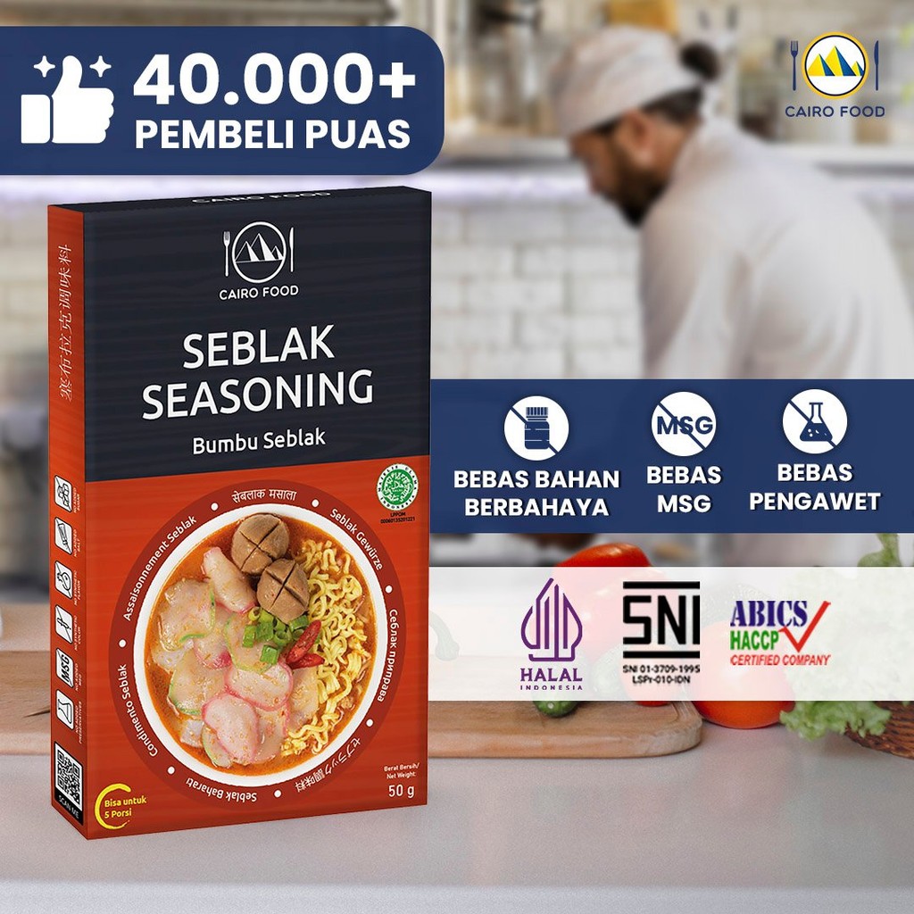 

Cairo Food - Bumbu Seblak Asli Rempah