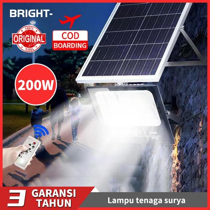 [Cod] Lampu Pju Solar Cell Lampu Taman Solar Lampu Luar Tahan Air