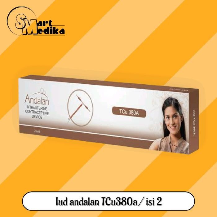 KESEHATAN IUD ANDALAN TCU 380A / GAMMA STERIL (1 BOX ISI 2pcs)