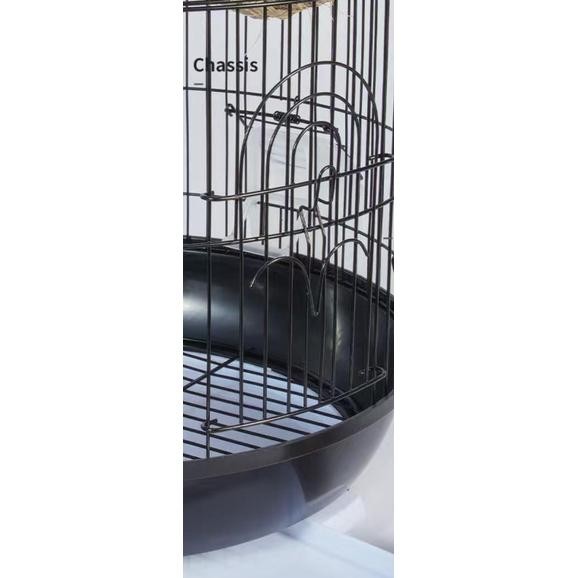 KANDANG BURUNG SANGKAR BESI KOMPLIT KENARI BONUS AKSESORIS BURUNG HITA