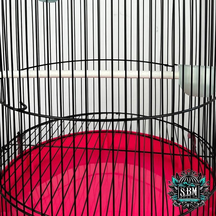 SANGKAR LOVEBIRD KAPSUL BESI IMPORT TEBOK PVC TEBAL SET PINK KANDANG LOVEBIRD SANGKAR BURUNG LOVE