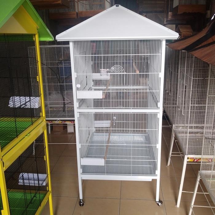 kandang Burung cucakrowo/kandang burung besar bongkar pasang