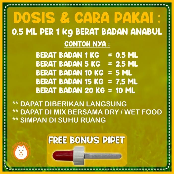 virbac megaderm - vitamin bulu kucing dan anjing - megaderm