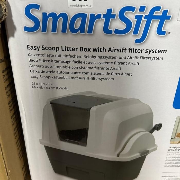 Toilet Kucing Otomatis Pet Toilet Catit SmartSift Cat Pan