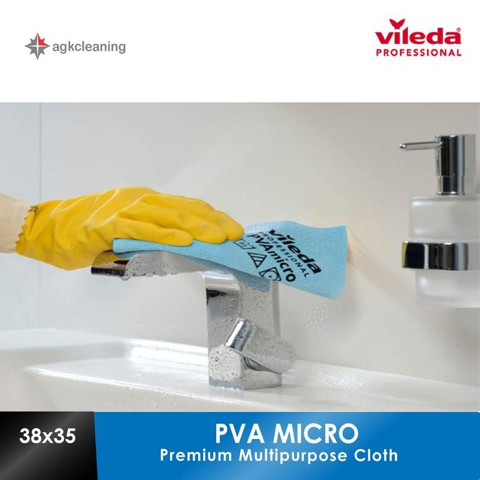 Pva Microfibre Cloth - Kain Lap Microfibre - Lap Kanebo (Pva) Green
