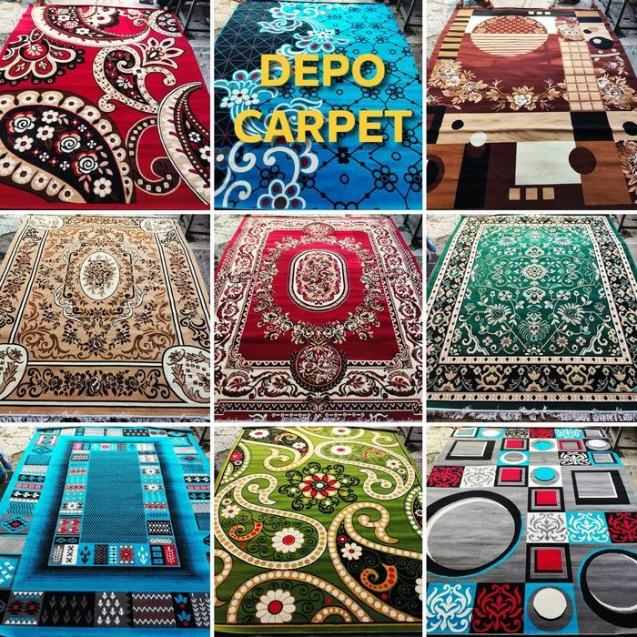 Moderno Dan Almaya 260X330 / Karpet Moderno Seri Nimalis Abstrak Dan Almaya Seri Turki Klasik Ukuran
