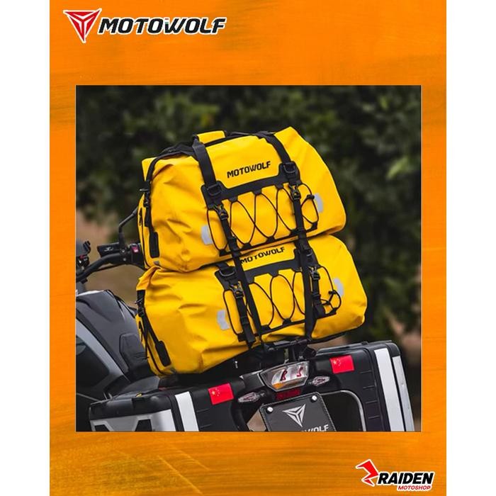 

Motowolf Duffel Bag Touring Tas Dry Bag Travel Outdoor Bag Waterproof PVC MB4