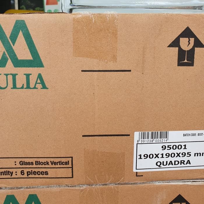 Mantab Glass Block Mulia Quadra Per Dus