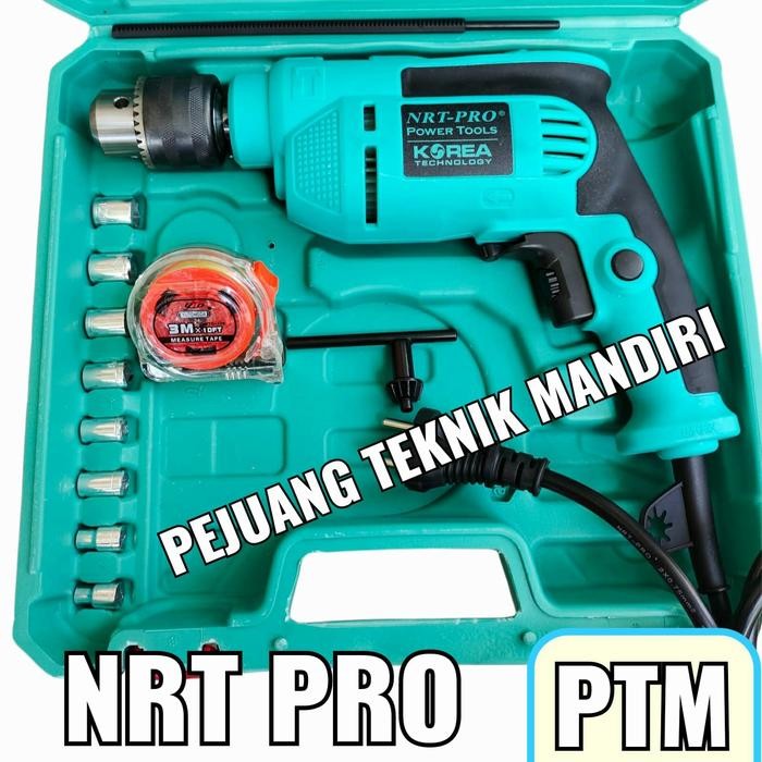 Nrt Pro 500Hd Mesin Bor Tangan Besi Beton 13Mm / Nrt Pro 500 Hd Set