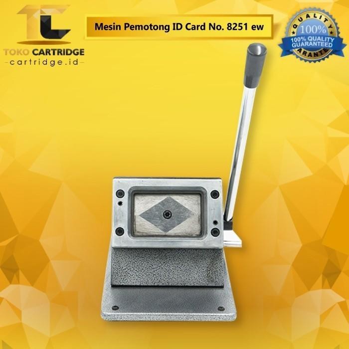 

AT Mesin Plong ID Card / Alat Pemotong Kertas PVC Cutt Cutter No 8251