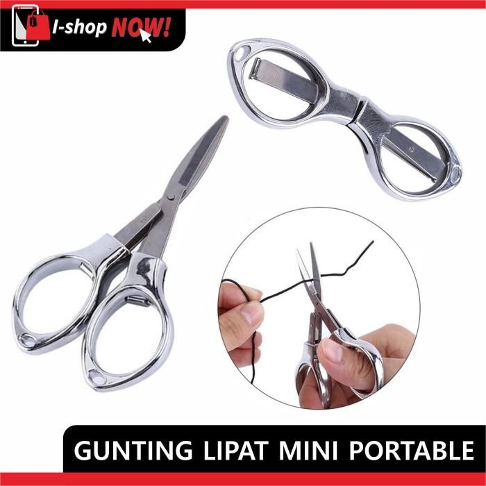 

AT Gunting lipat Portable mini / Gunting Lipat Stainless Tajam Murah
