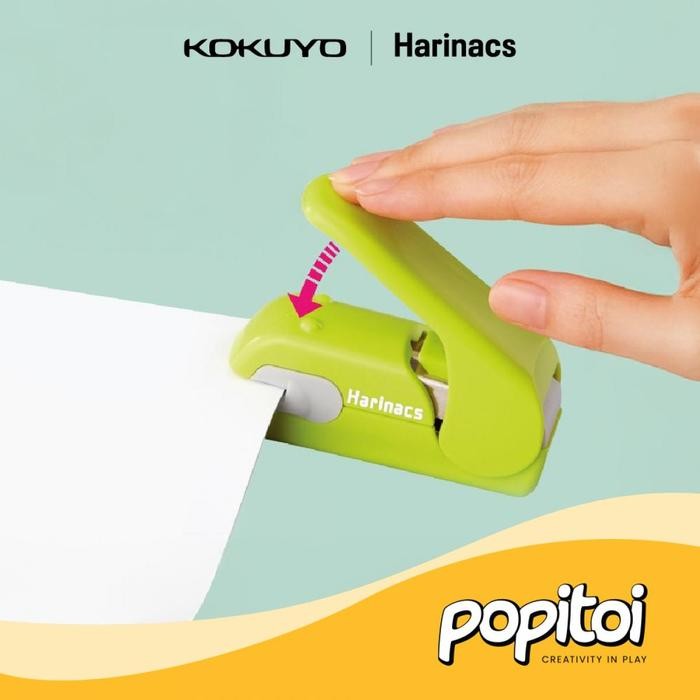 

AT KOKUYO Harinacs PRESS Stapleless Stapler Tanpa Isi (5 Sheets)