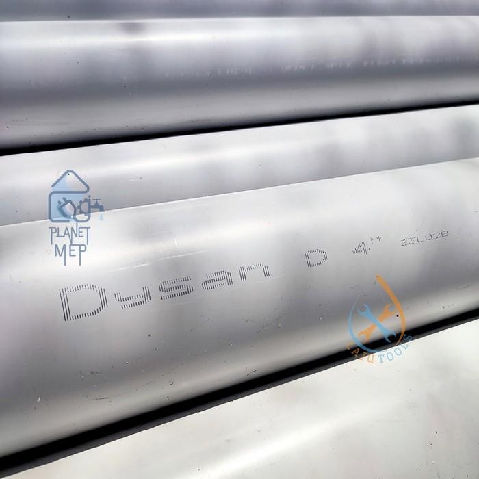 Baru Dysan Pipa Upvc D 8 - 12 Inch / Pipa Pvc Paralon 4 Meter Toko Planet Mep Terlaris