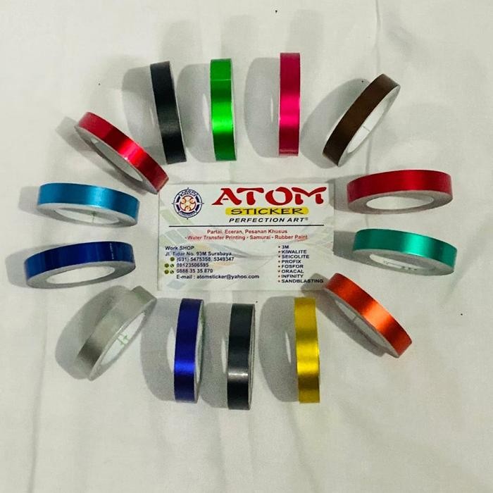 

AT Sticker List Metalic Matt 1 Cm