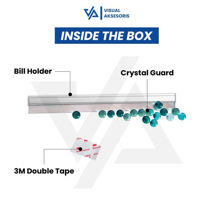 

AT Bill Holder / Rack Penjepit Kertas / Tab Grabber Holder