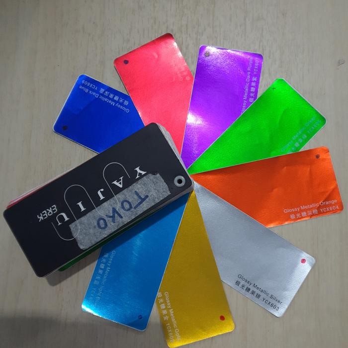 

AT Sticker Derek Metalic Glossy 152cm ( Meteran )