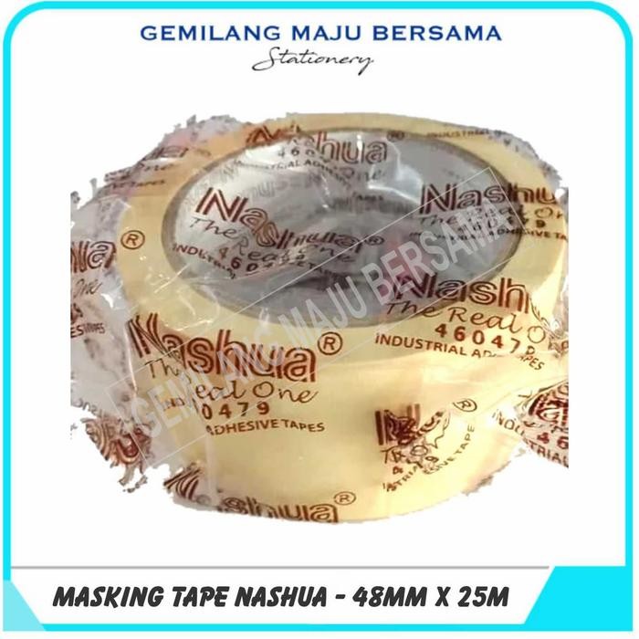 

AT Isolasi Kertas / Masking Tape Nashua 2"x40y (25m)