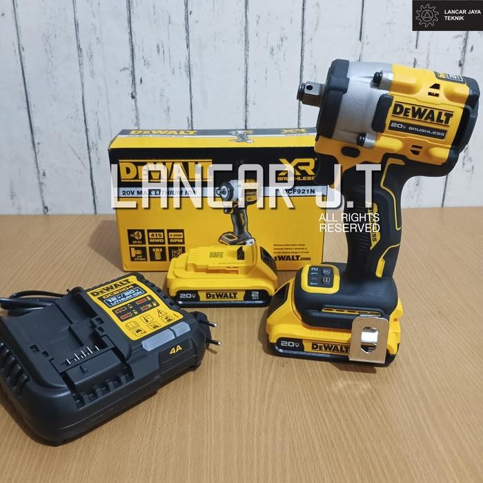 DEWALT DCF921N Mesin Pembuka Baut Cordless Brushless Impact Wrench 20V DEWALT DCF921N DCF921 MESIN