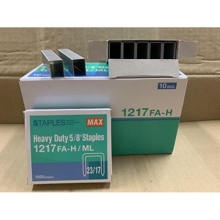 

AT Max Isi Staples 1217 FA-H/ML Stapler Jepretan Heavy Duty