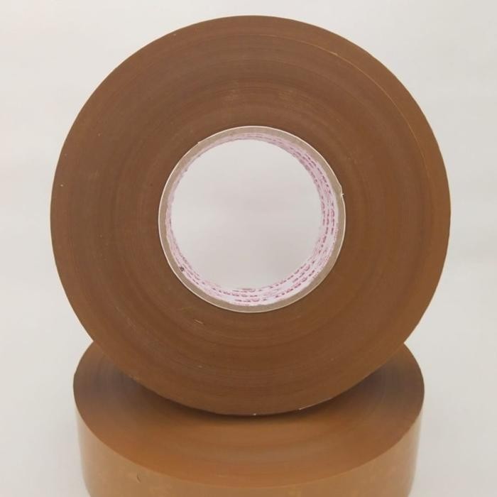 

AT Lakban Rabbit 500 yard 2 inch 500 m meter 500yard Coklat Bening Murah
