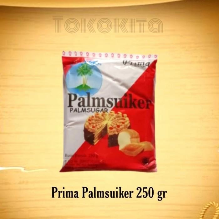 

(Expert) prima palm suiker merah 250gr / palmsuiker prima / gula aren bubuk