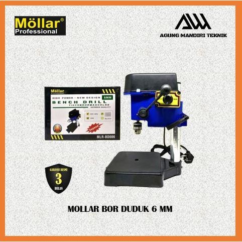 MOLLAR Mesin Bor Duduk 6 mm Bench Drill Bor Mini PCB Elektronik Servis