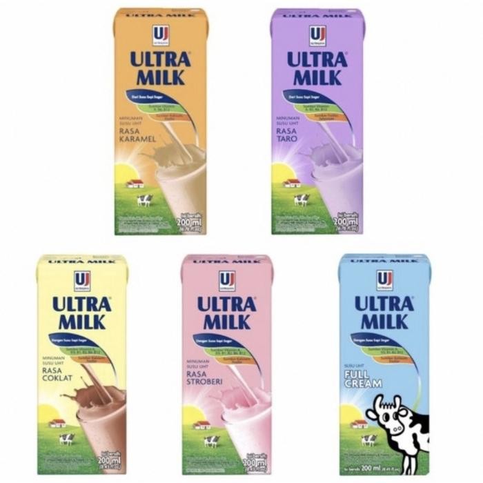 

(Expert) [!!] Ultra Milk 200ml 1 DUS isi 24 PCS - susu ultra enak diskon