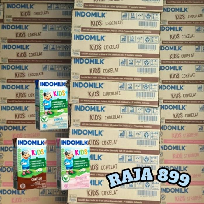 

(Expert) INDOMILK KIDS SUSU UHT DUS KARTON ISI 40 PCS X 115ML