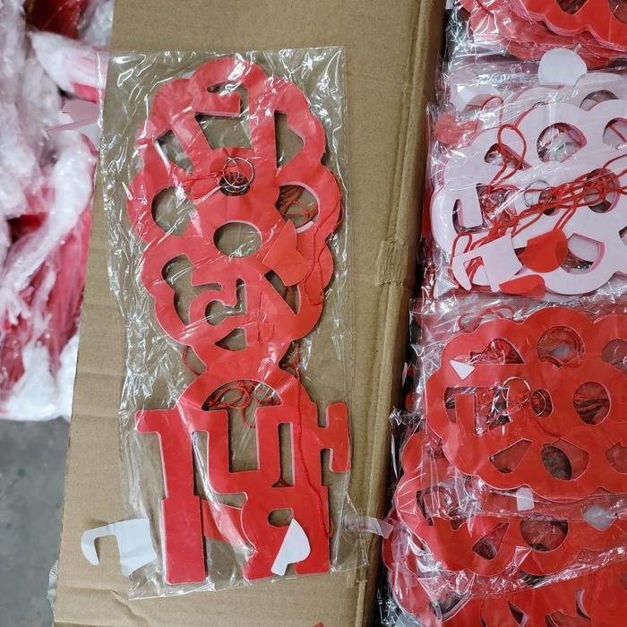 Dekorasi Hiasan Agustusan Pawai Sepeda Garland Tarik Aksesoris Dirgahayu RI