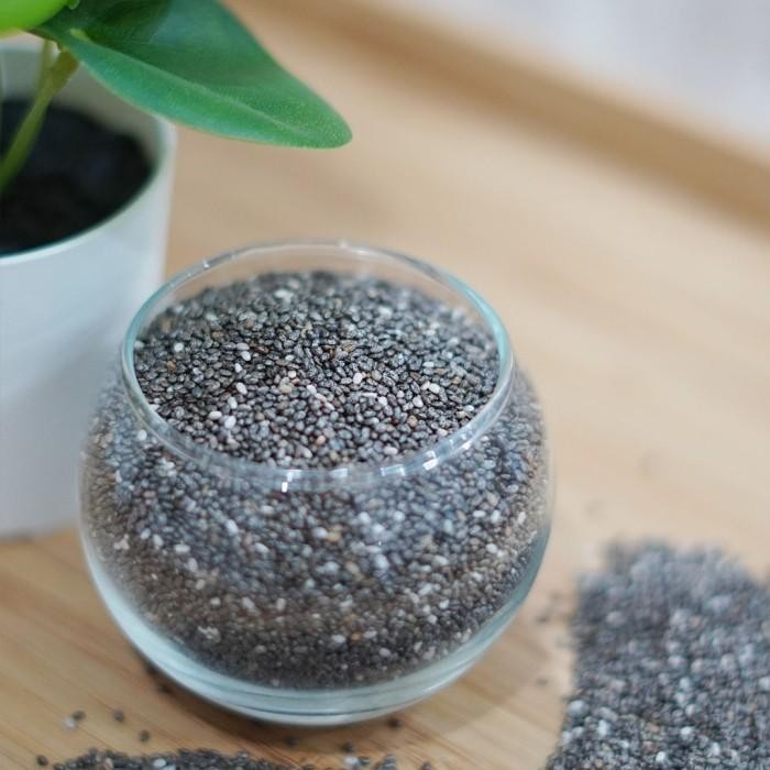 

(Expert) Chia Seed Mexico Organik 250 gram Biji Chia Hitam Premium