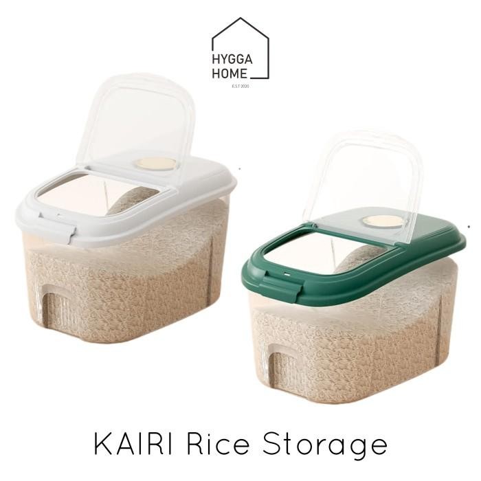 

(Expert) KAIRI Tempat Kotak Penyimpanan Beras Tepung Kacang Rice Grain Storage