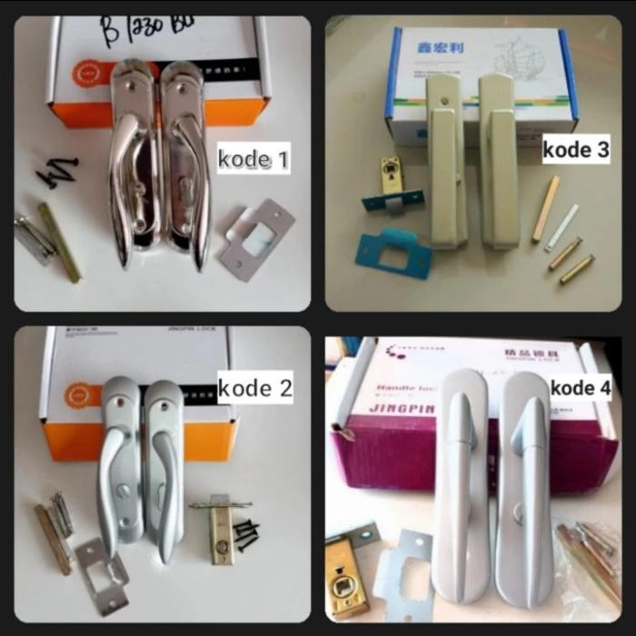 Kunci Pintu kamar mandi "Lecet"/Kunci Pintu alumunium/kunci pagar besi